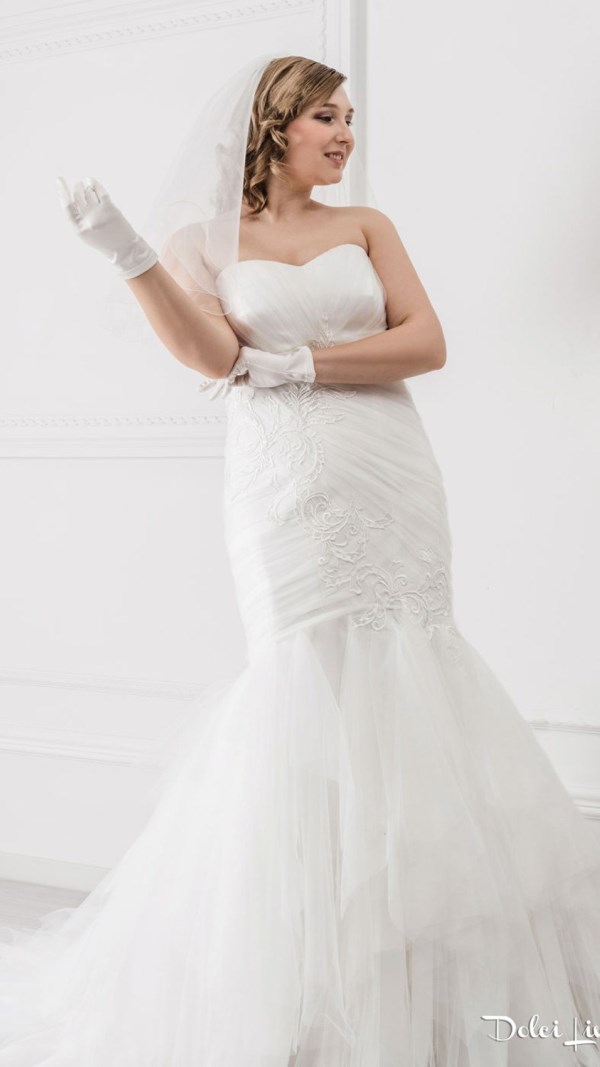 Abito da Sposa modello Semisirena - LX29